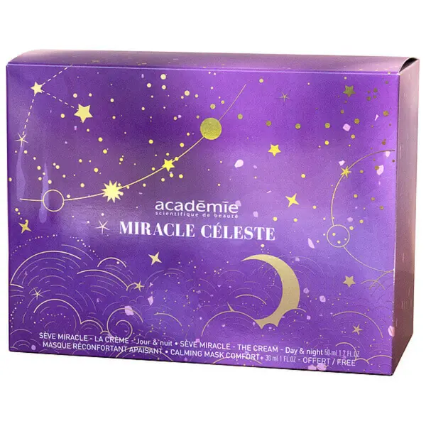 Set ten anti-age si revitalizare Academie Coffret Miracle Celeste 50+30 ml