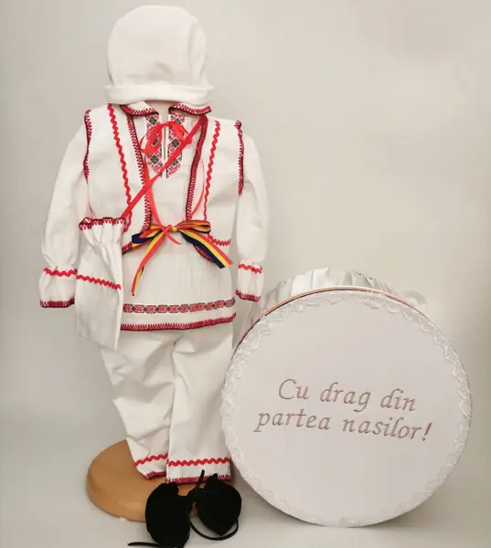 Set Traditional Botez Baiat - Costumas + Cutie 7