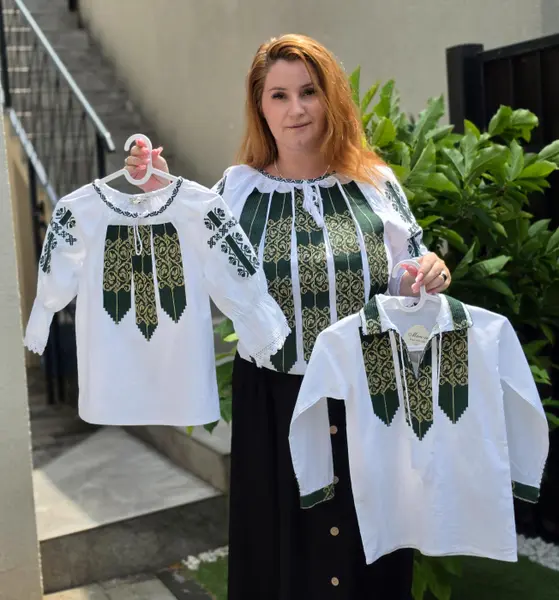 Set Traditional Mama fiica fiu 7