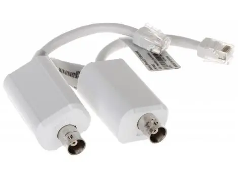 Set transmisie ePOE 400m-1000m over coaxial Dahua LR1002