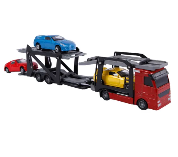Set transportor cu 3 masinute | 2-Play