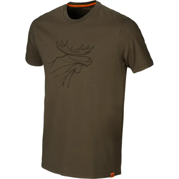 Set Tricou Graphic Willow Green/Slate Brown
