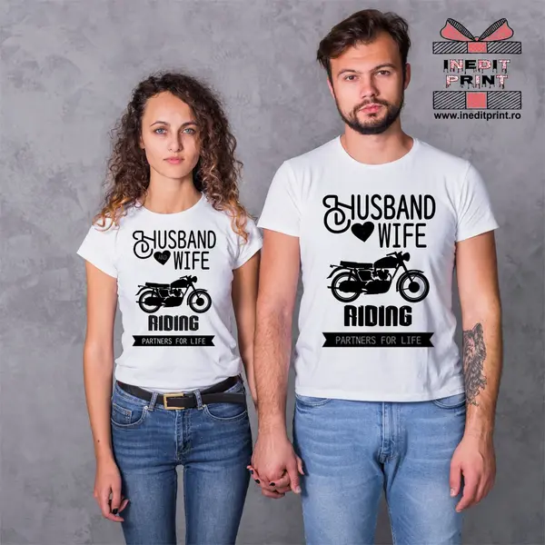 Set tricouri Cuplu Motociclisti TPS6