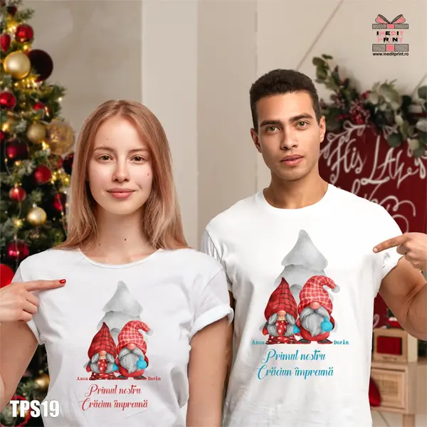 Set tricouri Primul nostru Craciun impreuna TPS19 -