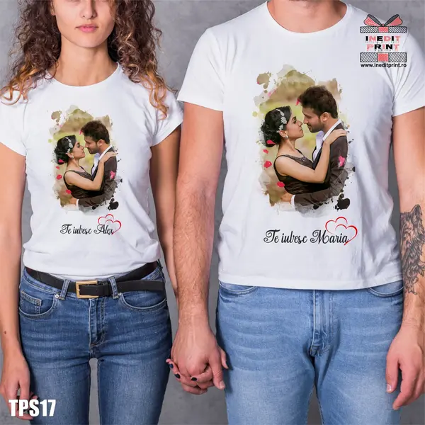 Set tricouri Te iubesc TPS17 -