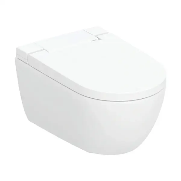 Set vas wc suspendat cu capac softclose si functie bideu Geberit AquaClean Alba