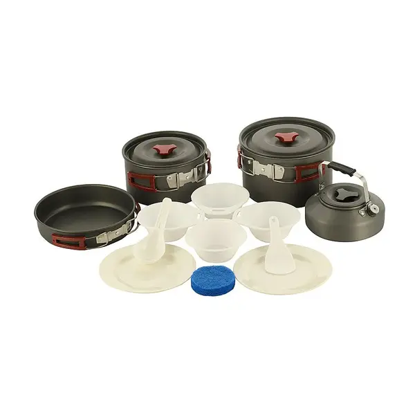 Set Vase Camping aluminiu M-Tac 4-5 Persoane - Default Title