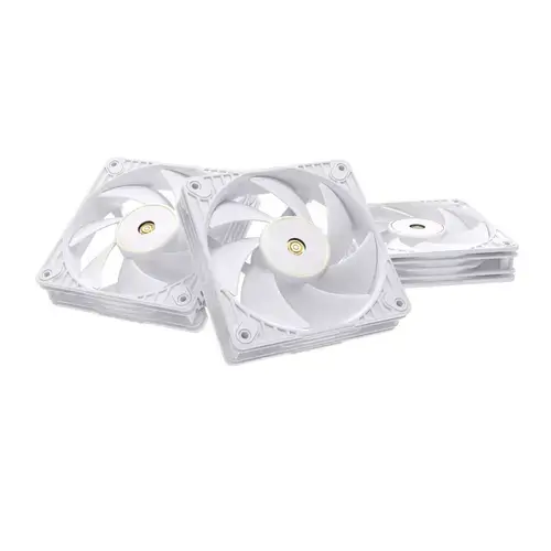 Set Ventilatoare PC ASUS ProArt PF120, 3x120mm, FDB, 1400-3000 rpm, 47.4-104.8 cfm, 7.3 mmH2O (Alb)