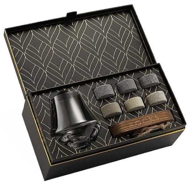 Set whisky pentru cunoscatori R.O.C.K.S. - Nosing Whiskey Glass Edition