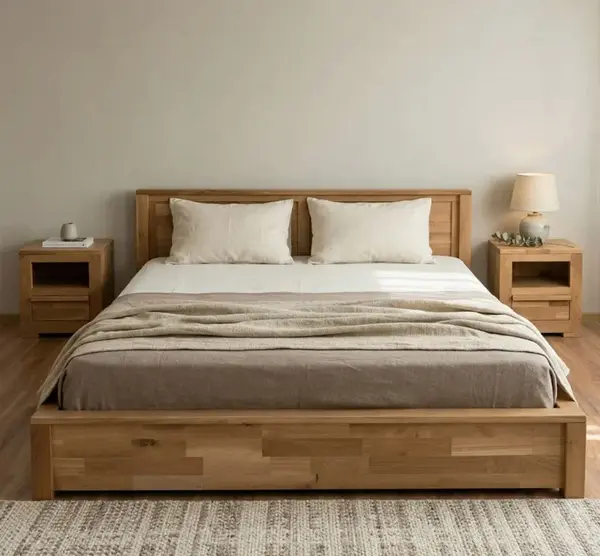 Set Wild Oak King cu finisaj Lacuit