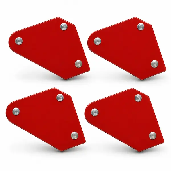 Set x4 mini suport magnetic pentru sudura, capacitate 5KG, 45°, 90° si 135° grade, magnet KRAFTNER KF-1408