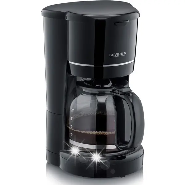 SEVERIN Espressor cafea cu filtru Severin KA 4320, 900W, 35.2x25.3x23cm, 1.25L, Negru