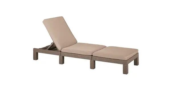 Sezlong cu spatar ajustabil Daytona cappuccino, Keter