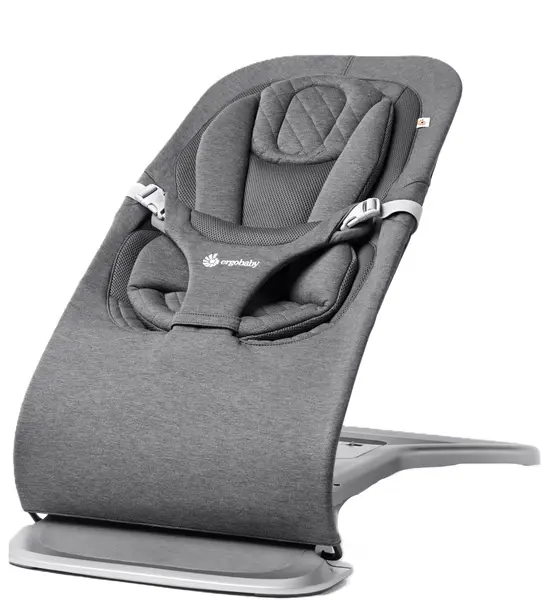 Șezlong pentru bebeluşi 3 in 1 Ergobaby - Evolve, Charcoal Gray