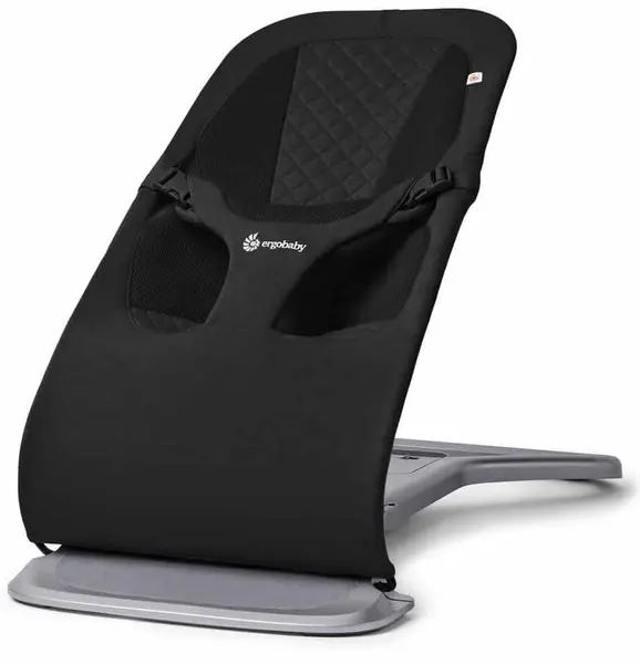 Șezlong pentru bebeluși 3 în 1 Ergobaby - Evolve, Onyx Black