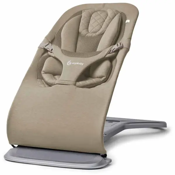 Șezlong pentru bebeluși 3 în 1 Ergobaby - Evolve, Soft Olive