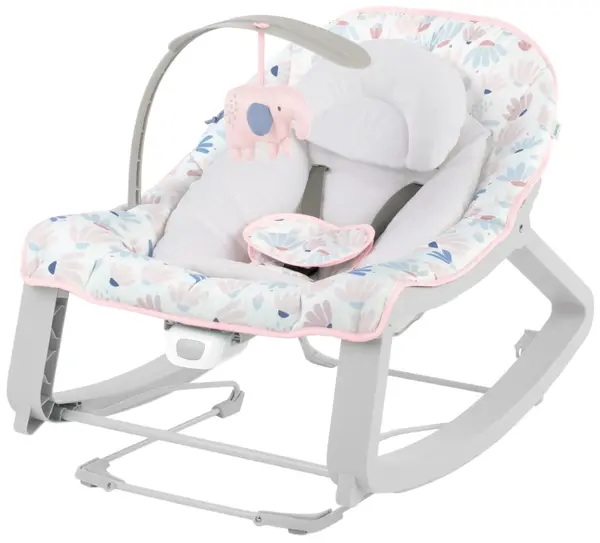Șezlong pentru bebeluși 3 în 1 Ιngenuity - Keep Cozy, până la 18 kg, Burst
