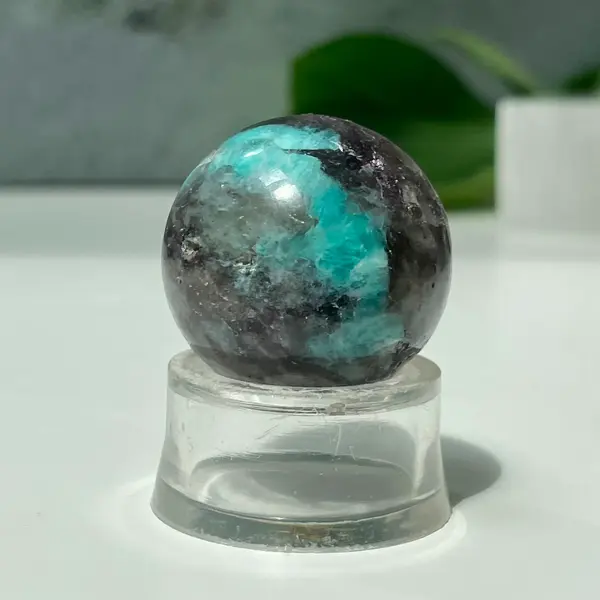 Sfera amazonit din Madagascar model 1
