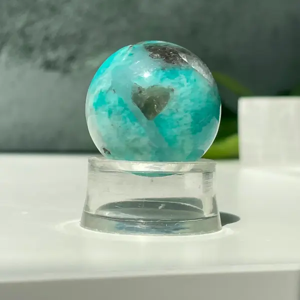 Sfera amazonit din Madagascar model 5