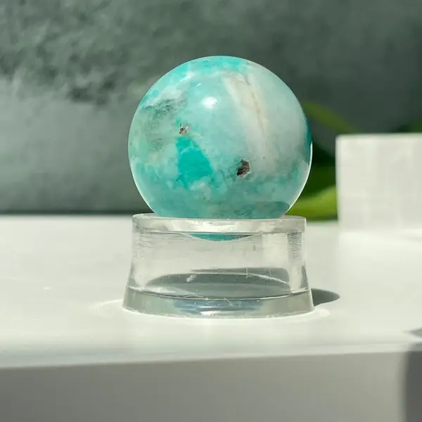 Sfera amazonit din Madagascar model 7
