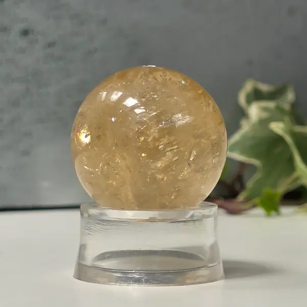Sfera citrin Brazilia calitate AAA model 1