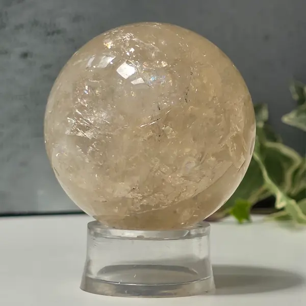 Sfera citrin Brazilia calitate AAA model 4