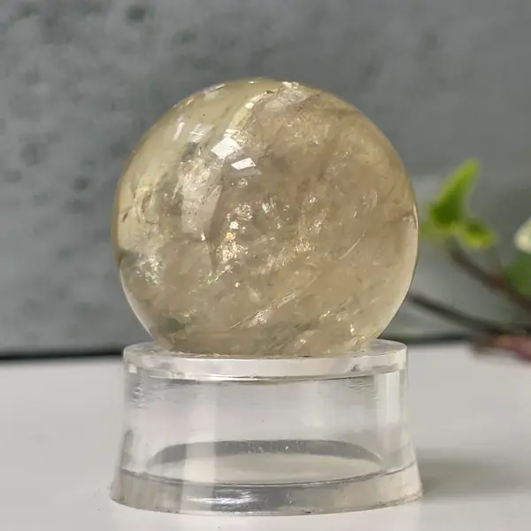 Sfera citrin Brazilia calitate AAA model 6