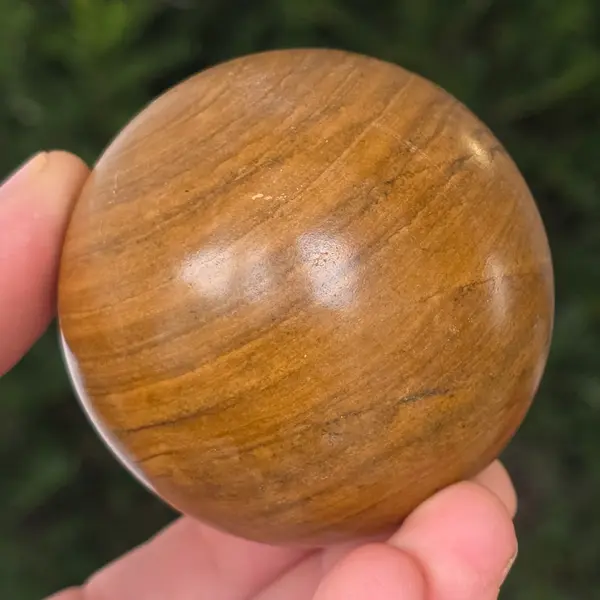 Sfera jasp galben | model 6