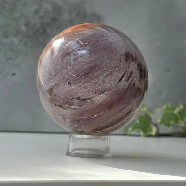 Sfera lemn pietrificat | Model 5
