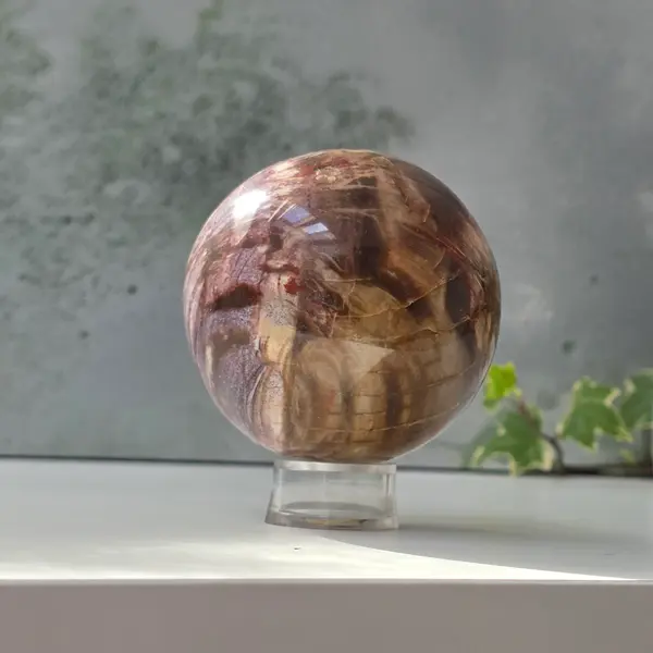 Sfera lemn pietrificat | Model 6
