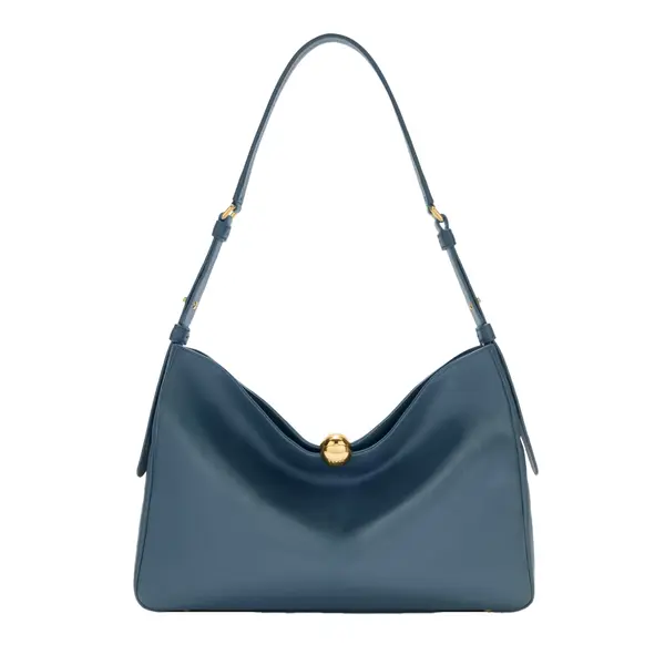 Sfera soft l shoulder bag grigio blu