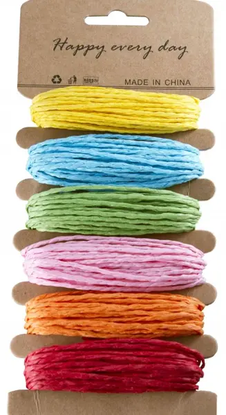 Sfoara de hartie pentru activitati crafts, 5mx6 culori