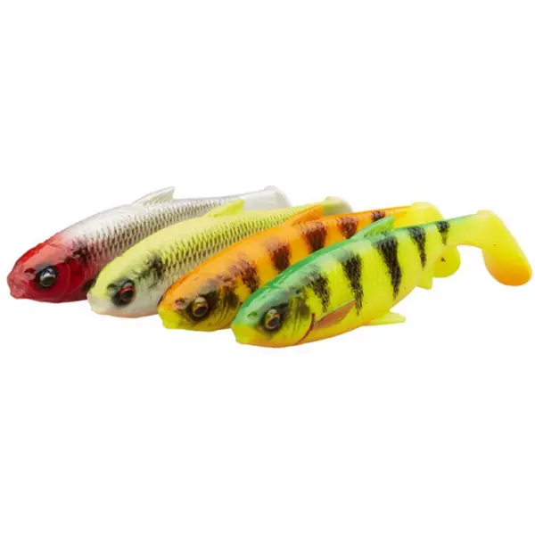 Shad 3D River Roach 10cm 10G Dark Water Mix 4buc