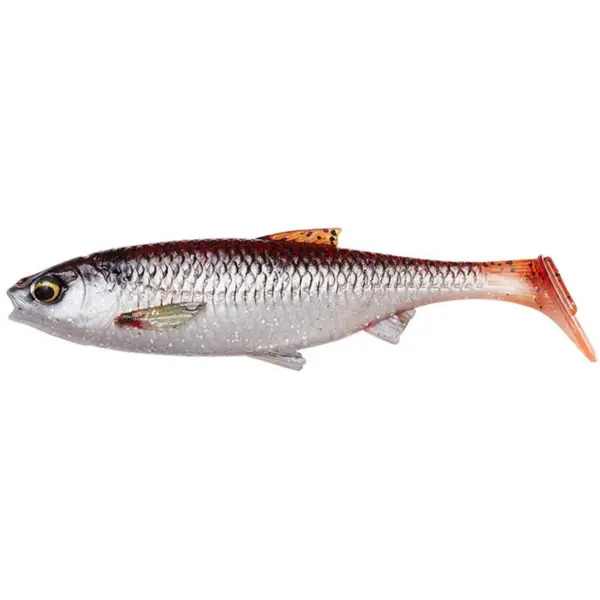 Shad 3D River Roach 8cm 5G Smelt 4buc