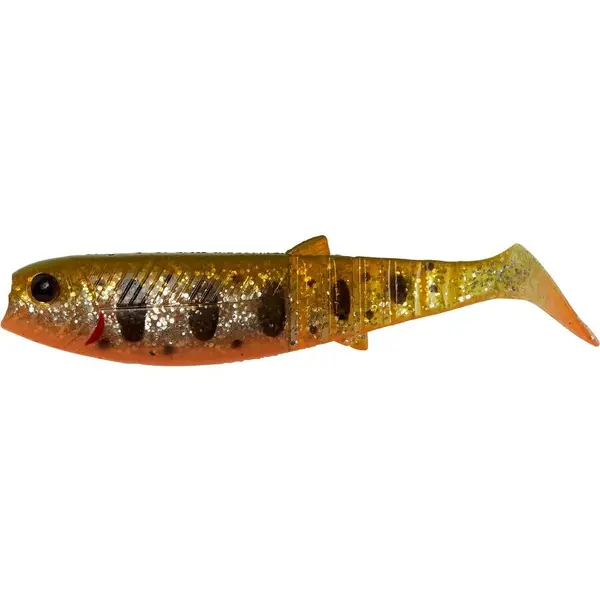 Shad Cannibal Shad 10cm 9G Olive Smolt UV 4buc