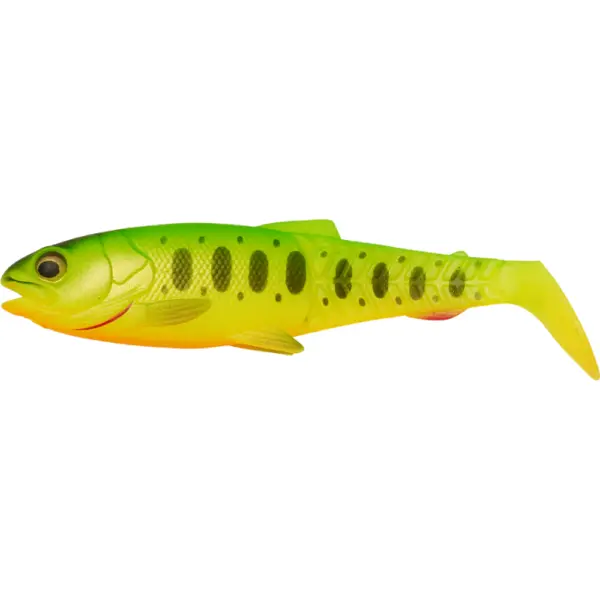 Shad Craft Cannibal Paddletail 12.5cm 20G Firetiger 3buc