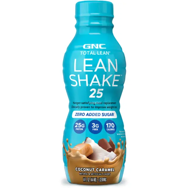 Shake 25 cu Aroma de Caramel si Cocos fara Zahar Adaugat 414ml