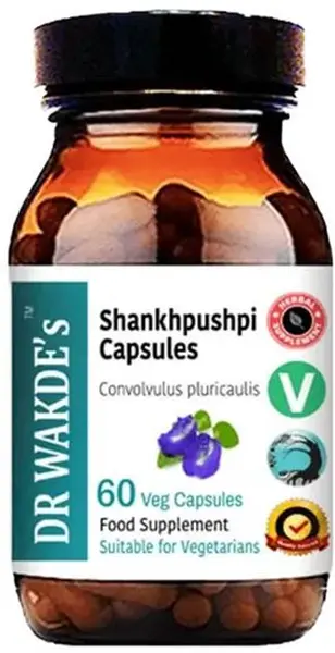 Shankhpushpi, 60 capsule, Dr Wakde's