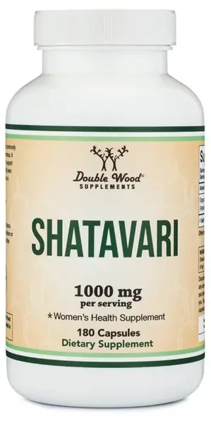 Shatavari, 500 mg, 180 capsule, Double Wood