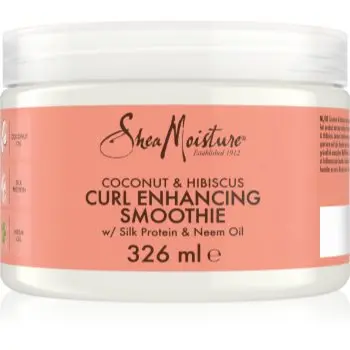 Shea Moisture Coconut & Hibiscus crema leave-in pentru păr creț