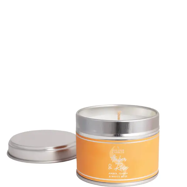 Shearer Candles Amber and Rose Small Tin Candle