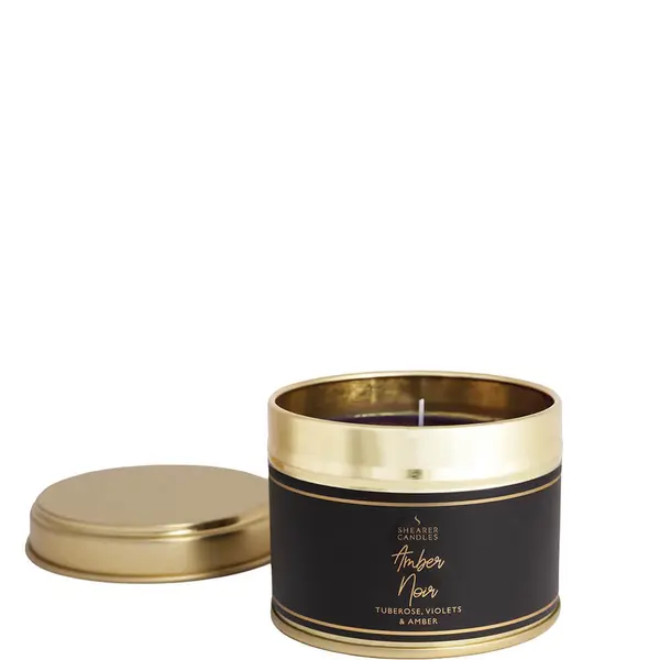 Shearer Candles Amber Noir Small Tin Candle