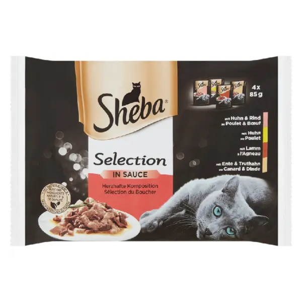 Sheba Plic Multivar 4 X 85 g