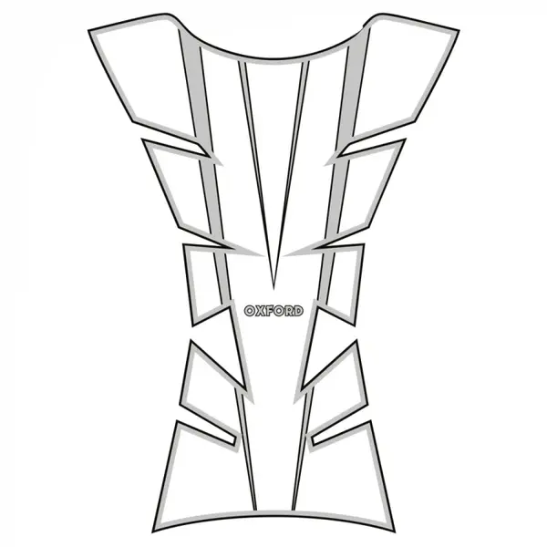 Sheer Arrow Tankpad Oxford - Argintiu (protectie rezervor)