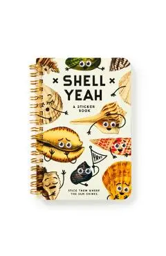 Shell Yeah Sticker Book - Brass Brass Monkey