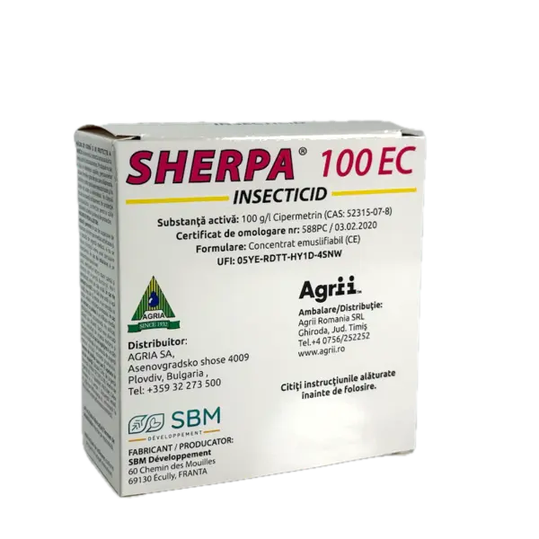 Sherpa 100EW 3 ml, insecticid cu spectru larg (mar, prun, legume, hamei) - Default Title