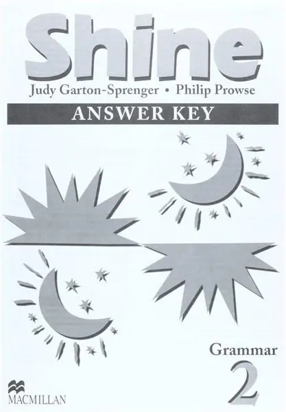 Shine Grammar - 2 - Answer Book | Philip Prowse, Judy Garton-Sprenger