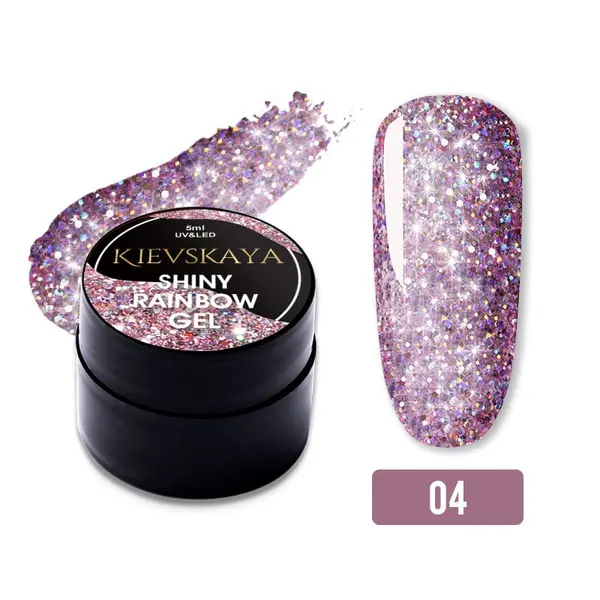 Shiny Rainbow Color gel KIEVSKAYA- 04 - Everin