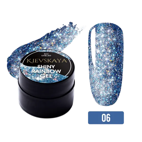Shiny Rainbow Color gel KIEVSKAYA- 06 - Everin