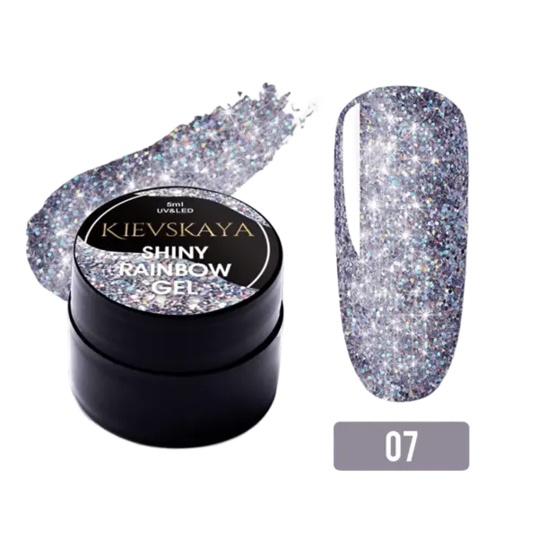 Shiny Rainbow Color gel KIEVSKAYA- 07 - Everin